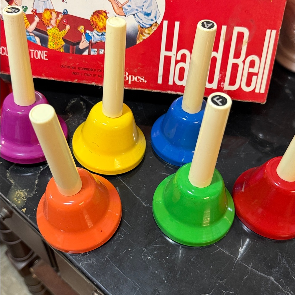 Colorful Hand Bell Set - Picture 4 of 7